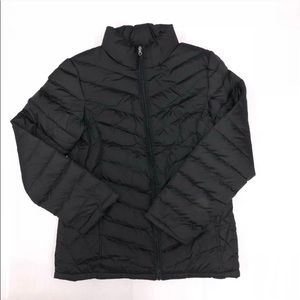 Ami Sanzuri Womanโs Black Puffy Jacket
